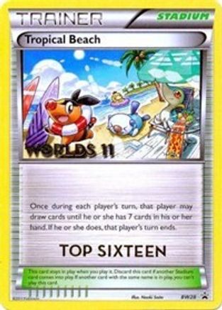 Tropical Beach - BW28 (Worlds 11) [Top 16]  Black and White Promos - Promo