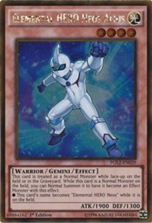 Elemental HERO Neos Alius (PGL2-EN029) - Premium Gold: Return of the Bling 1st Edition