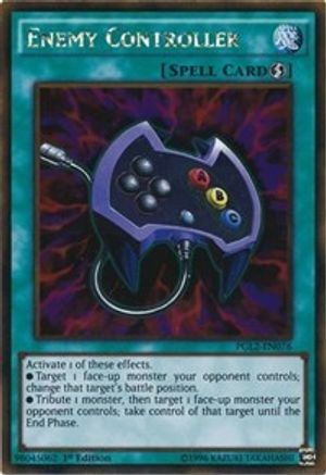 Enemy Controller (PGL2-EN076) - Premium Gold: Return of the Bling Unlimited