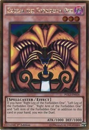 Exodia the Forbidden One (PGL2-EN026) - Premium Gold: Return of the Bling Unlimited