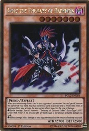Gorz the Emissary of Darkness (PGL2-EN081) - Premium Gold: Return of the Bling Unlimited