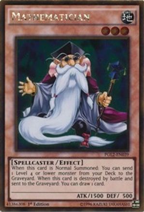 Mathematician (PGL2-EN039) - Premium Gold: Return of the Bling 1st Edition