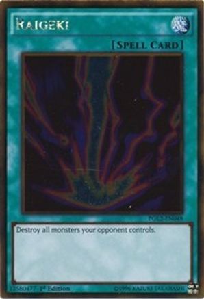 Raigeki (PGL2-EN048) - Premium Gold: Return of the Bling Unlimited