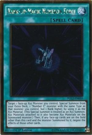 Rank-Up-Magic Numeron Force (PGL2-EN059) - Premium Gold: Return of the Bling Unlimited