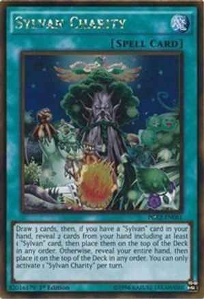 Sylvan Charity (PGL2-EN061) - Premium Gold: Return of the Bling 1st Edition