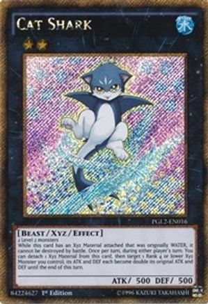 Cat Shark (PGL2-EN016) - Premium Gold: Return of the Bling 1st Edition