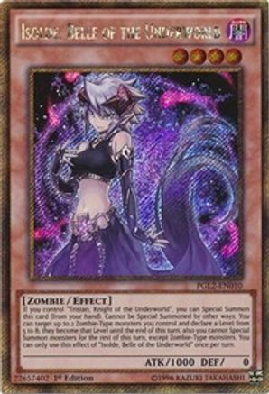 Isolde, Belle of the Underworld (PGL2-EN010) - Premium Gold: Return of the Bling 1st Edition