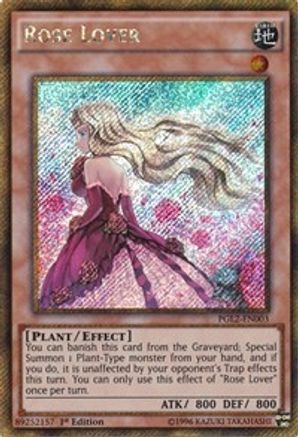 Rose Lover (PGL2-EN003) - Premium Gold: Return of the Bling Unlimited