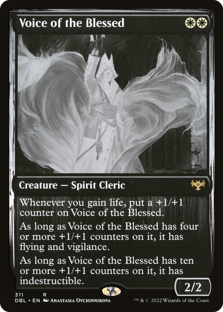 Voice of the Blessed (DBL-311) - Innistrad: Double Feature Foil