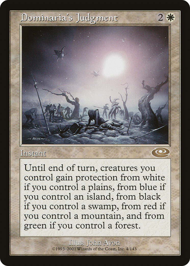 Dominaria's Judgment (PLS-004) - Planeshift Foil
