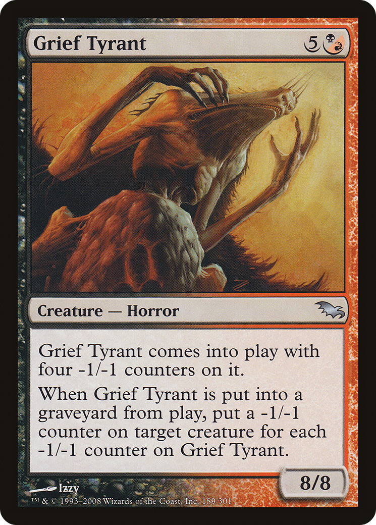 Grief Tyrant (SHM-189) - Shadowmoor Foil