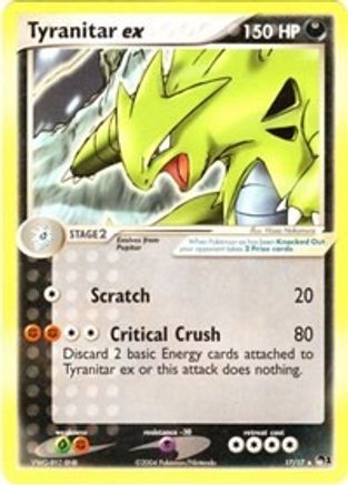 Tyranitar ex (Non-Holo)  POP Series 1 - Ultra Rare
