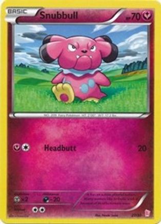 Snubbull (#11)  XY Trainer Kit Sylveon & Noivern - Common