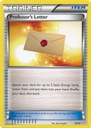 Professor's Letter (Sylveon)  XY Trainer Kit Sylveon & Noivern - Common