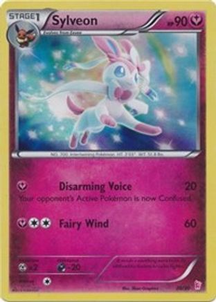 Sylveon (#30 - Holo)  - Holofoil XY Trainer Kit Sylveon & Noivern - Common