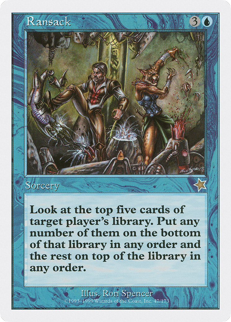 Ransack (S99-047) - Starter 1999