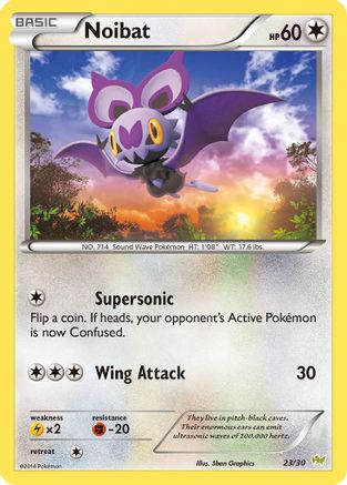 Noibat (#23)  XY Trainer Kit Sylveon & Noivern - Common