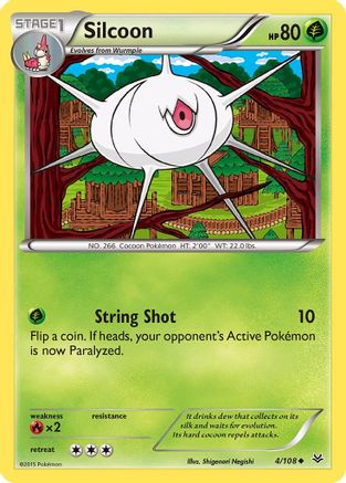 Silcoon 004  XY  Roaring Skies - Uncommon