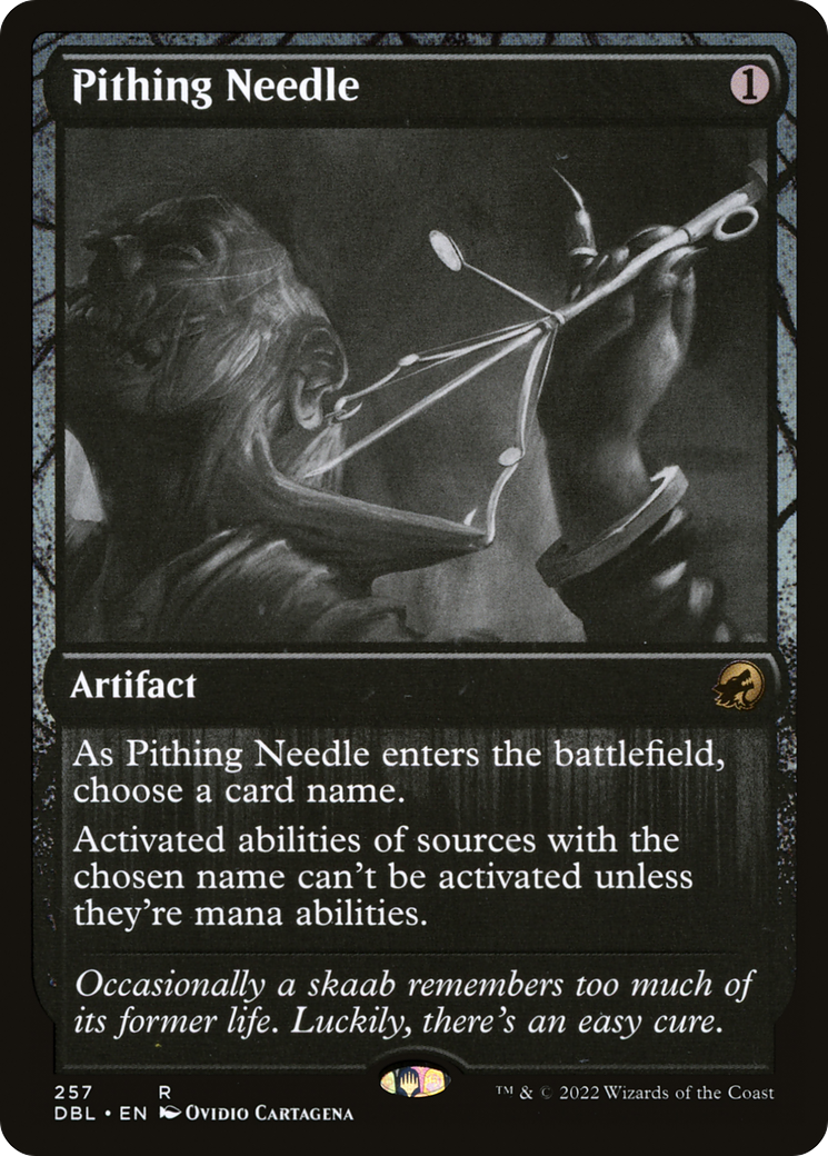Pithing Needle (DBL-257) - Innistrad: Double Feature
