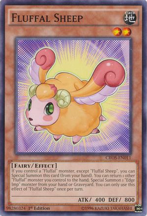Fluffal Sheep (CROS-EN011) - Crossed Souls 1st Edition