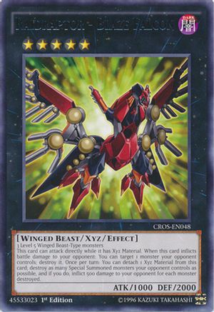 Raidraptor - Blaze Falcon (CROS-EN048) - Crossed Souls Unlimited