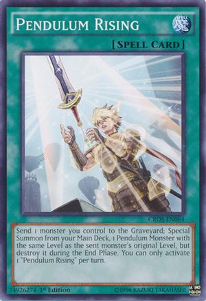 Pendulum Rising (CROS-EN064) - Crossed Souls 1st Edition