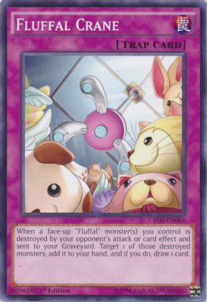 Fluffal Crane (CROS-EN068) - Crossed Souls 1st Edition