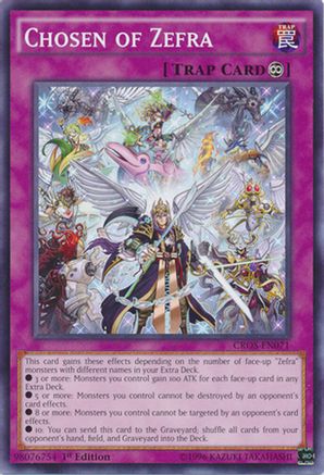 Chosen of Zefra (CROS-EN071) - Crossed Souls 1st Edition