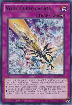 Void Purification (CROS-EN073) - Crossed Souls 1st Edition
