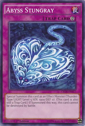 Abyss Stungray (CROS-EN077) - Crossed Souls Unlimited