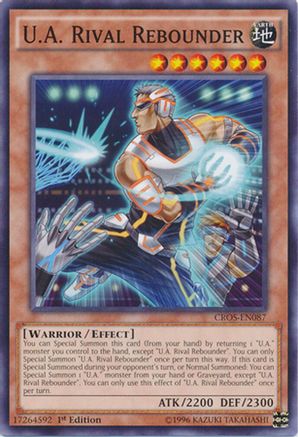 U.A. Rival Rebounder (CROS-EN087) - Crossed Souls 1st Edition