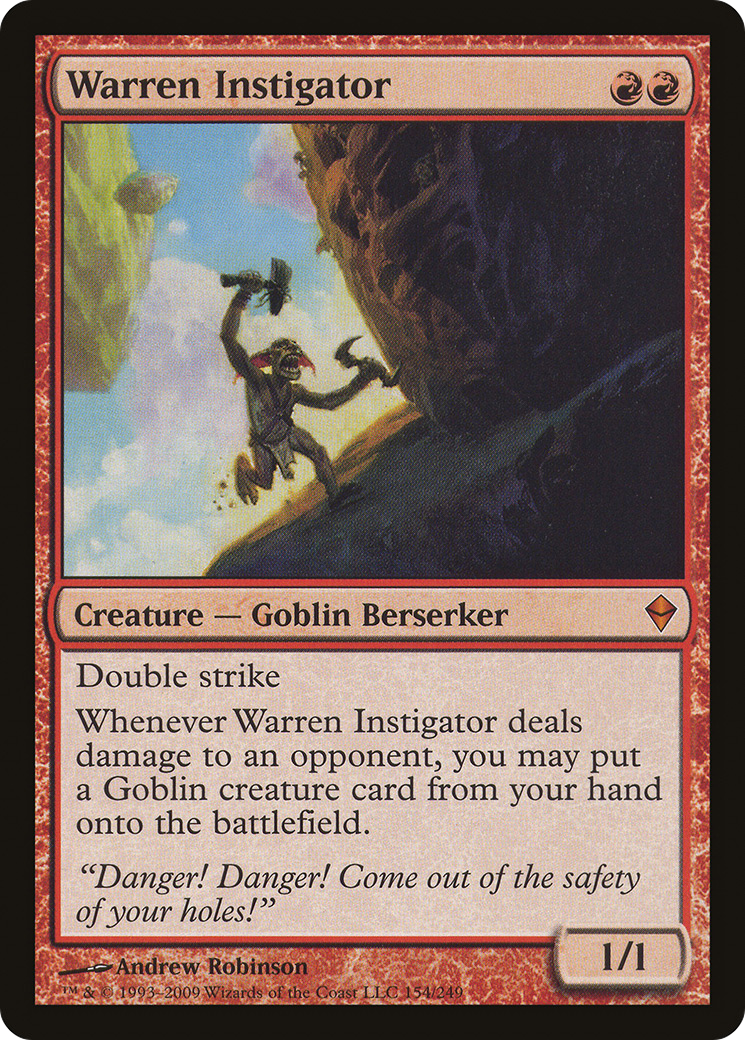 Warren Instigator (ZEN-154) - Zendikar