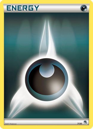 Darkness Energy (#7)  BW Trainer Kit Excadrill & Zoroark - Common