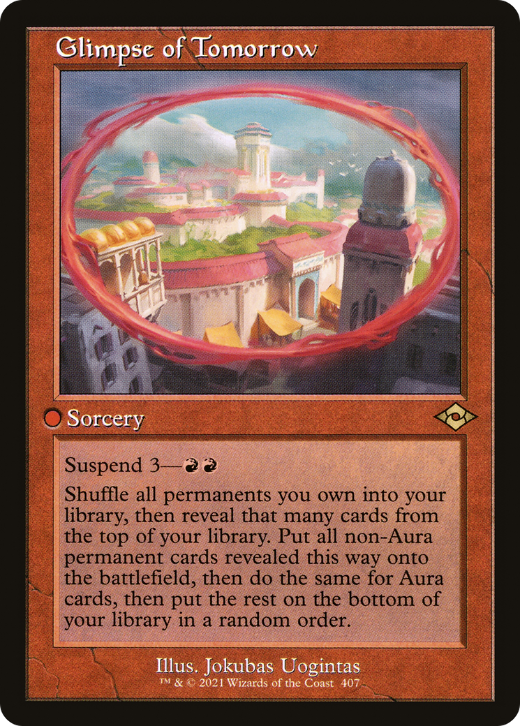 Glimpse of Tomorrow (Retro Frame) (MH2-407) - Modern Horizons 2 Foil
