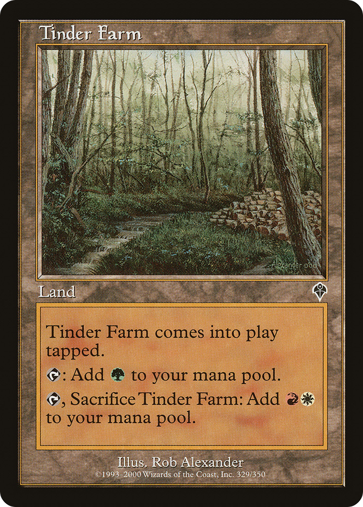 Tinder Farm (INV-329) - Invasion Foil