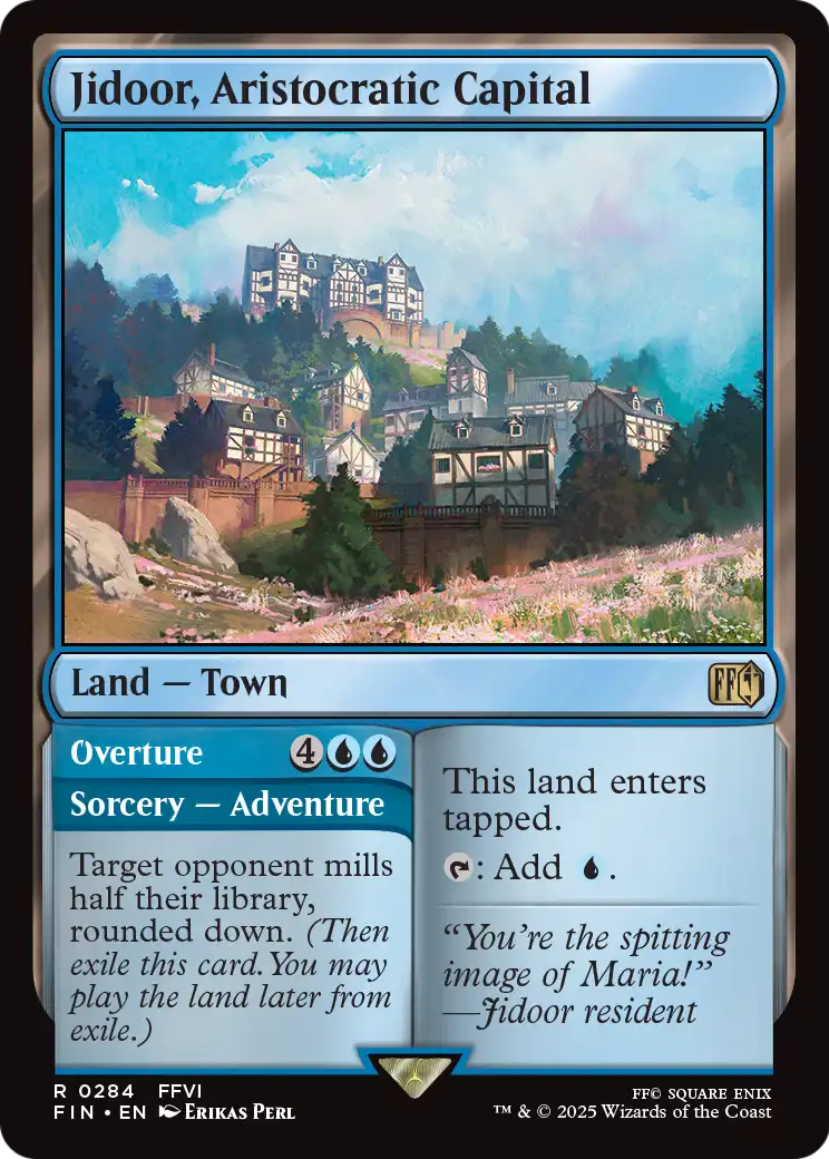 Jidoor, Aristocratic Capital (FIN-284) - FINAL FANTASY