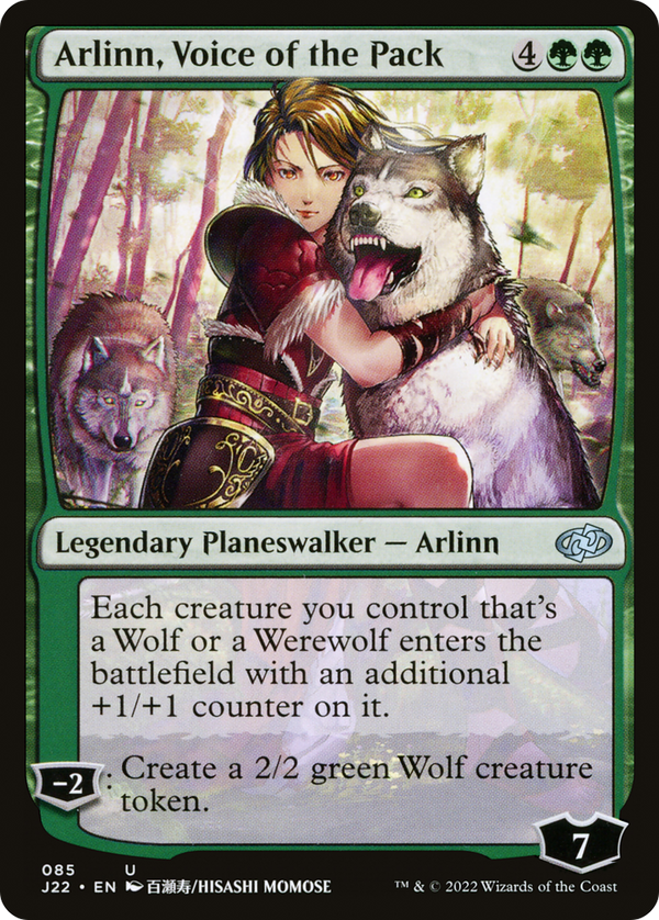 Arlinn, Voice of the Pack (J22-085) - Jumpstart 2022
