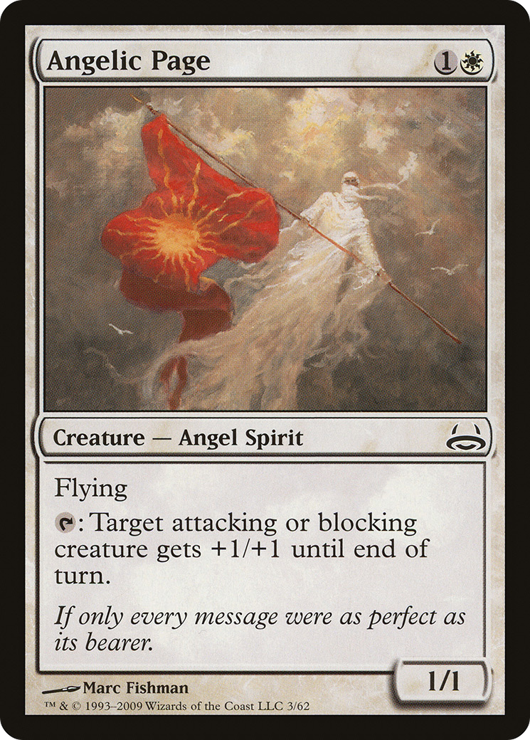 Angelic Page (DDC-003) - Duel Decks: Divine vs. Demonic