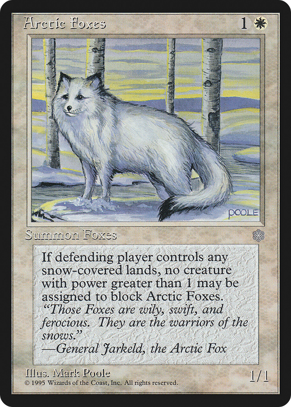 Arctic Foxes (ICE-) - Ice Age