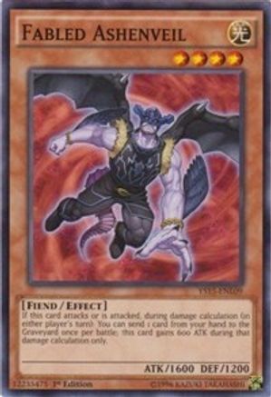 Fabled Ashenveil (YS15-ENL09) - Starter Deck: Dark Legion 1st Edition