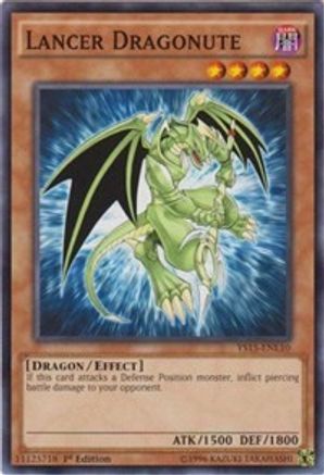 Lancer Dragonute (YS15-ENL10) - Starter Deck: Dark Legion 1st Edition