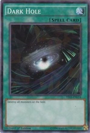 Dark Hole (Shatterfoil) (YS15-ENL14) - Starter Deck: Dark Legion 1st Edition