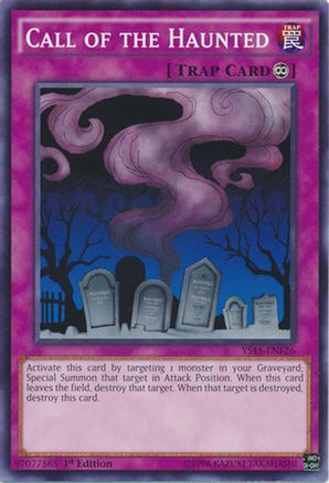 Call of the Haunted (YS15-ENF26) - Starter Deck: Saber Force 1st Edition