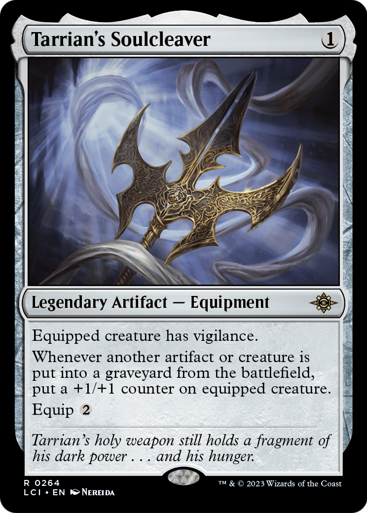 Tarrian's Soulcleaver (LCI-264) - The Lost Caverns of Ixalan Foil