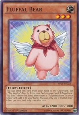 Fluffal Bear (SP15-EN023) - Star Pack ARC-V 1st Edition