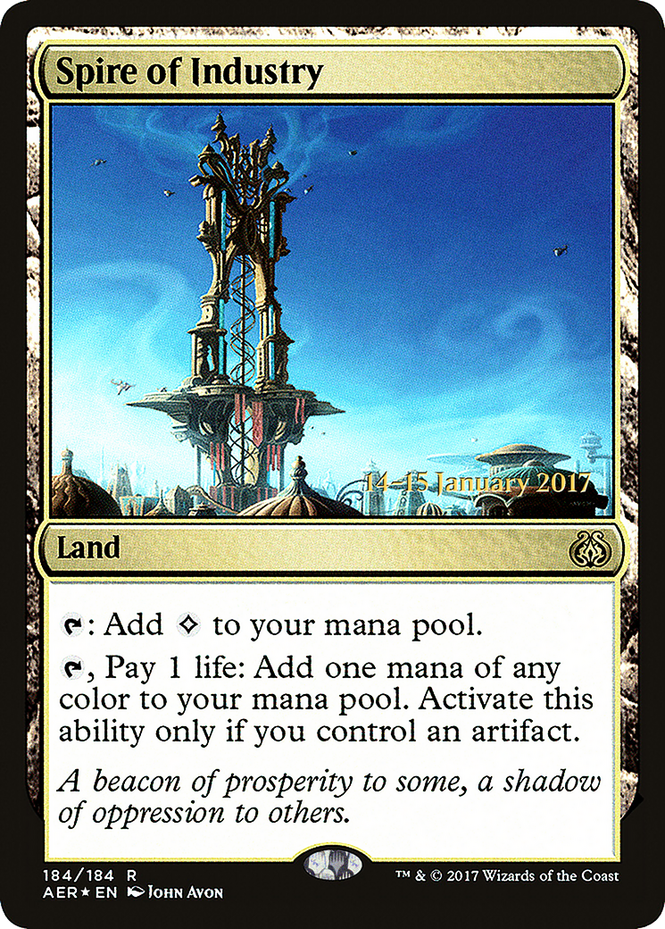 Spire of Industry (PRE-184) - Aether Revolt Promos Foil