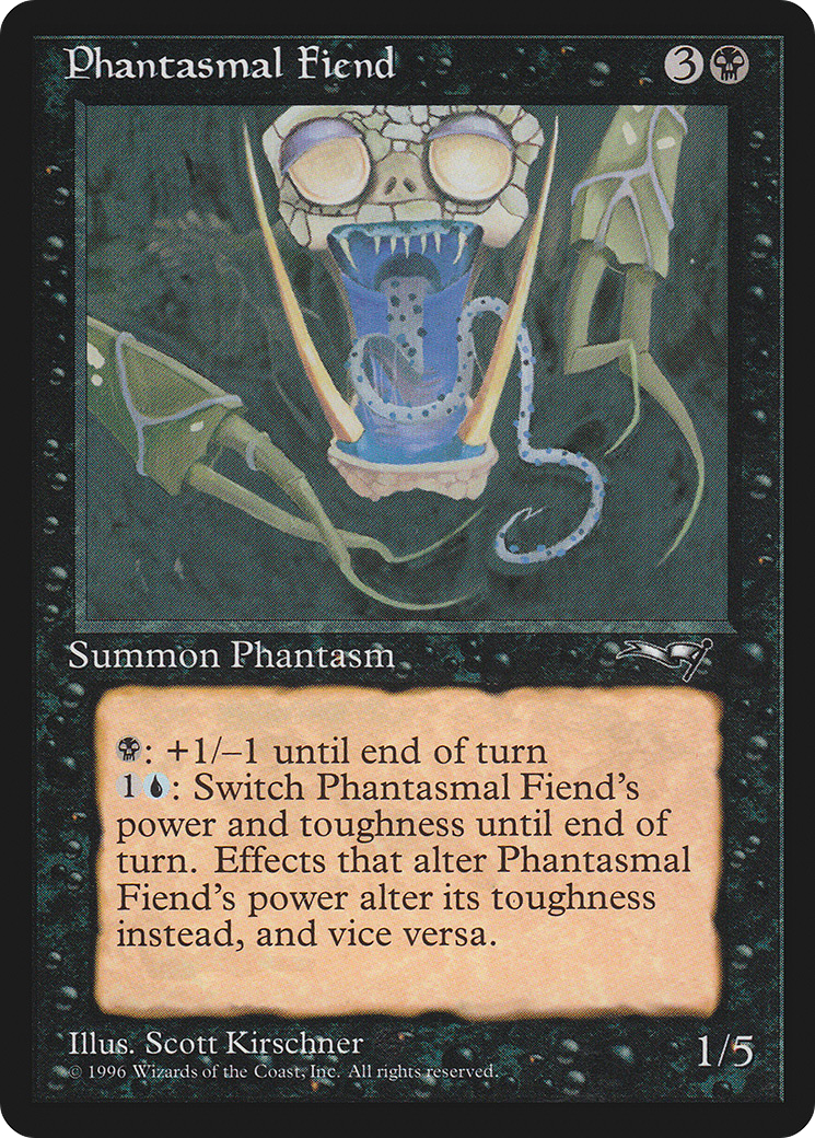 Phantasmal Fiend (Close-up) (ALL-021) - Alliances