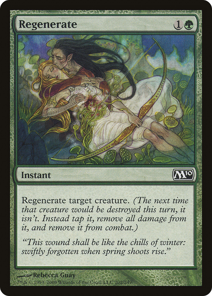 Regenerate (M10-202) - Magic 2010 Foil