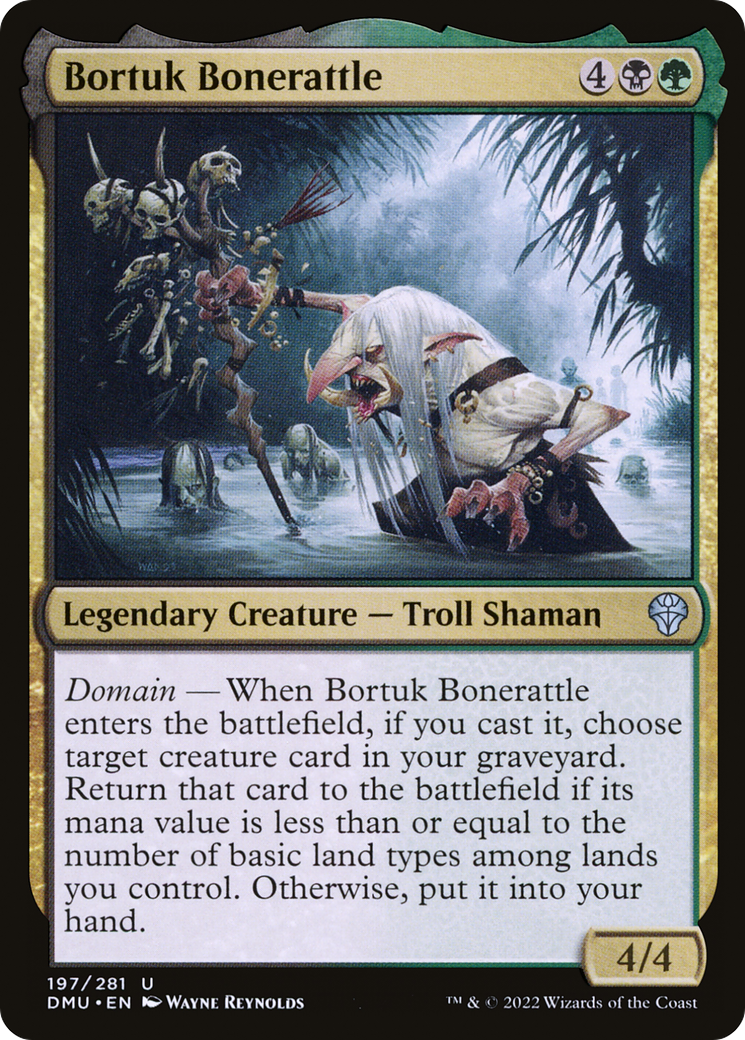 Bortuk Bonerattle (DMU-197) - Dominaria United Foil