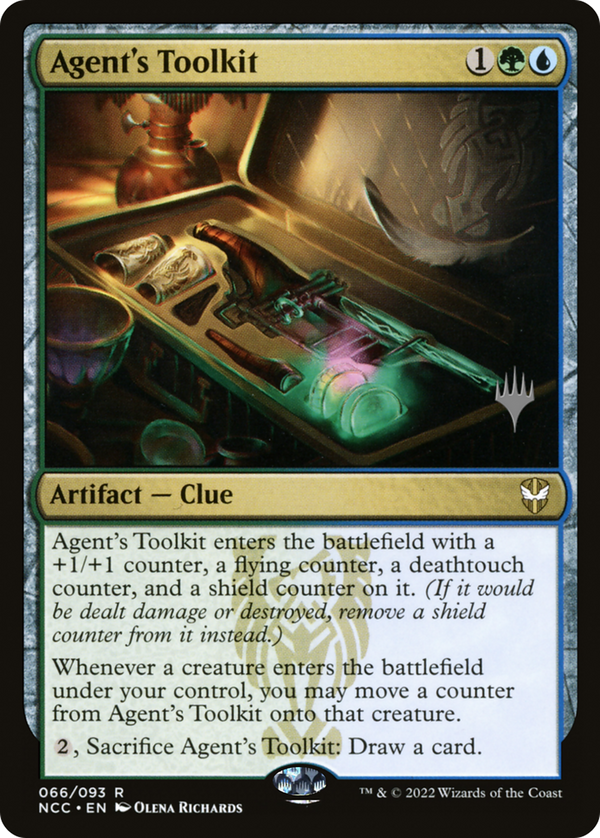 Agent's Toolkit (PPSNC-066) - New Capenna Commander Promos Foil